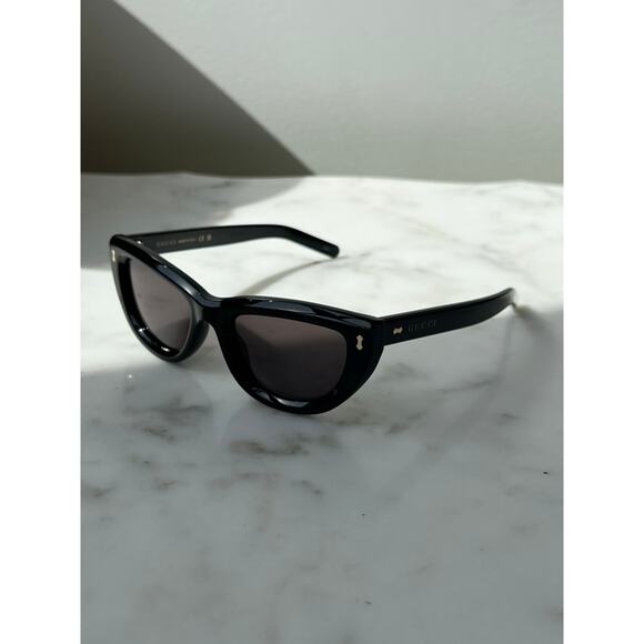 NEW Gucci GG1521S Black Cat Eye Sunglasses main image 7